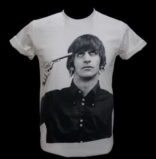   Shirt The Beatles Drummer Legend Pop Brit Rock n Roll Peace & Love
