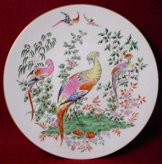ROYAL WORCESTER china FABULOUS BIRDS Collection PEACOCK