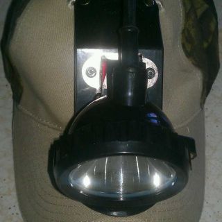 NEW CRYSTAL coon hunting light BUMP OR SOFT CAP