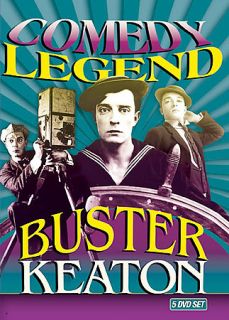 Comedy Legend Buster Keaton DVD, 2007, 5 Disc Set
