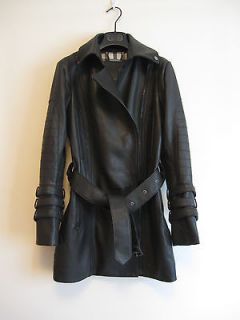 BURBERRY LONDON JAPAN motocycle style deer skin coat. LIMITED EDITION 