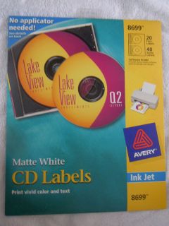 avery cd labels in Business & Industrial