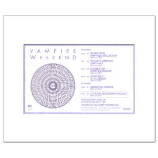 vampire weekend poster in Entertainment Memorabilia