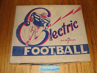 Vintage Electric Football Board Game Jim Prentice Model 67 F NFL 