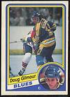 1984 1985 O Pee Chee Hockey #185 Doug Gilmour Rookie NMMT c00915