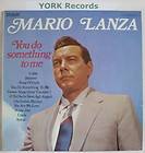 MARIO LANZA You Do Something Me LP RCA CAMDEN MONO