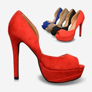 Peep Toes High Heels Women Shoes Stilettos Platforms Sandals Pumps 