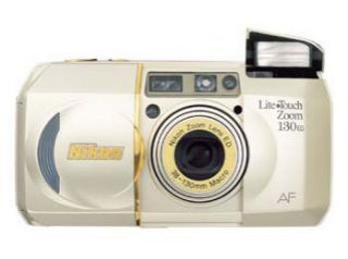 Nikon Lite Touch Zoom 130 ED QD 35mm Point and Shoot Film Camera 
