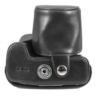   Retro Vintage Leather Camera Case Bag for Canon Powershot SX50 HS