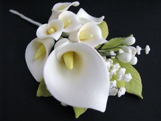   Flowers/Cake Flowers/Calla Lilies/Calla Lily Flowers/Calla Lily Spray