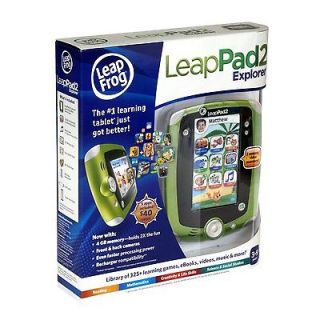 BRAND NEW*** LeapFrog LeapPad2 Explorer Tablet Green 4Gb Memory 