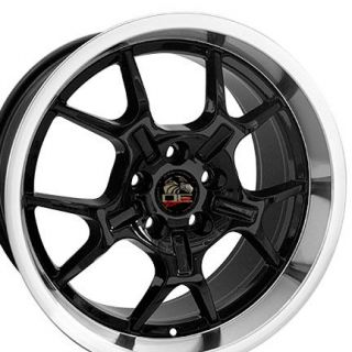 18 9/10 Black GT4 Wheels SET of 4 Rims Fit Mustang® GT 94 04