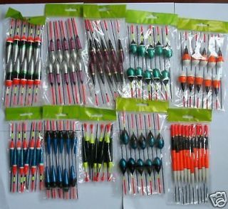 100pc FLOAT SET FOR ALL KINDS OF FISHING CARP/COURSE
