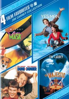 Jim Carrey Collection 4 Film Favorites DVD, 2010, 2 Disc Set