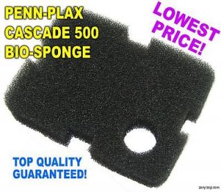 Cascade 500 Bio Sponge Penn Plax Filter Foam   1 Pack