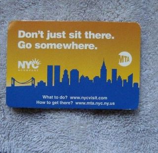 World Trade Center   WTC   9/11   Twin Towers   NYC MetroCard Holder 