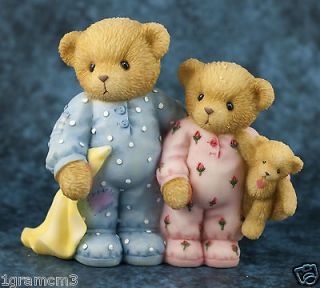 Cherished Teddies Dora & Roland With Blanket and Teddy 978930 Figurine 