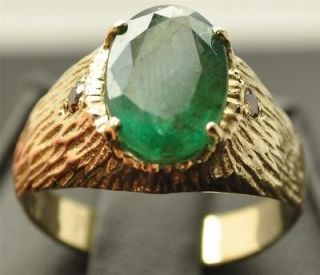 Jewelry & Watches  Mens Jewelry  Rings  Emerald