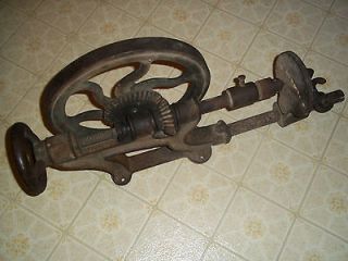 ANTIQUE Champion Blower ? VINTAGE DRILL PRESS OLD WOODWORK TOOL
