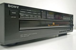 Sony Stereo Multi Compact Disc CD Player Changer CDP C325