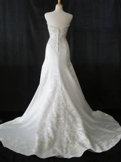 Casablanca Bridal Wedding Gown Dress 1867 sz 10