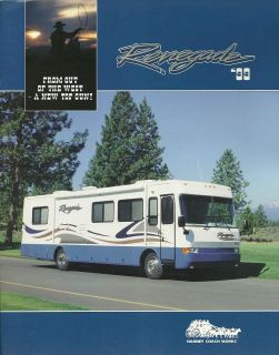   Camper Motor Home RV Brochure/Catalog:DURANGO,MESA,CASA GRANDE, 37