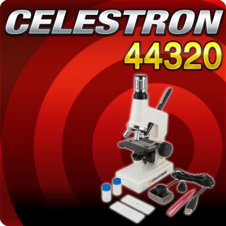 Celestron 44320 600x Power Microscope Digital Kit (MDK)