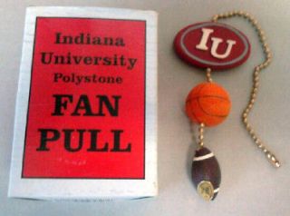 Indiana Ceiling Fan Lamp Light Pull Chain NCAA ncaa College Fan Pull