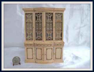 12 Scale Le Francesco China Cabinet  Unfin​ished for doll house