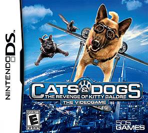 Cats Dogs The Revenge of Kitty Galore Nintendo DS, 2010