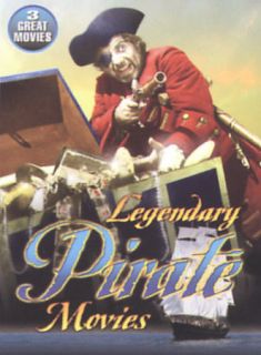 Legendary Pirate Movies Captain Kidd The Son of Monte Cristo Long John 