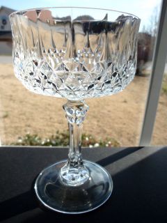 Cristal DArques Crystal Longchamp Champagne/Sher​bet Glass