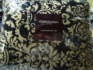  Chris Madden IRONWORKS 4 Piece Comforter Bedding Set