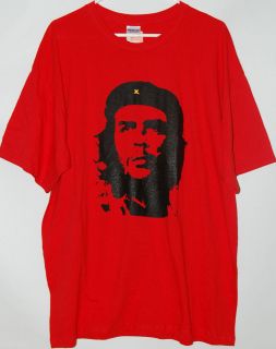 Che Guevara Guerrillero Heroico red T Shirt tee revolutionary