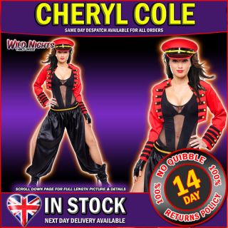   DRESS COSTUME DELUXE MILITARY MINX CHERYL COLE FIGHT FOR THIS LOVE