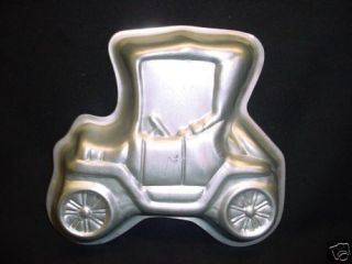 Wilton MODEL T CAR cake pan MINI AUTO mold tin CANDY COOKIE