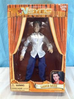 2000 Living Toyz NSYNC Collectible Marionette LANCE BASS Doll