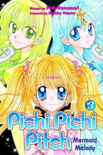 Manga Pichi Pichi Pitch Mermaid Melody Volume 3 1st Printing 2006 Del 