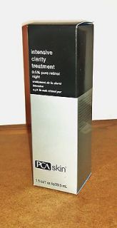 PCA Skin Intensive Clarity Treatment 0.5% retinol ACNE / scars 