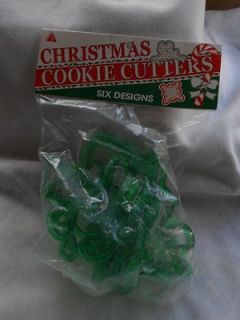 Arrow Vintage Christmas Cookie Cutters Six Designs New In Package made 