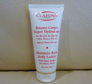 CLARINS Moisture Rich Body Lotion with Shea Butter, Smoothes, Firms 