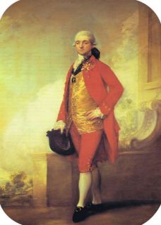 Captain William Wade Thomas Gainsborough Art MOUSE PAD