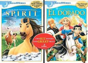 Spirit Stallion of the Cimarron The Road to El Dorado DVD, 2007, 2 