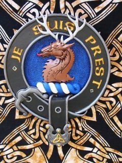 Scottish Clan Fraser Crest Badge Limited Edition Hand Painted Wall 