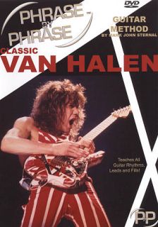   Guitar Method by Mark John Sternal Classic Van Halen DVD, 2009