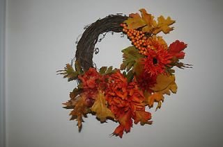 Fall Harvest Thanksgiving Country Grapevine wreath