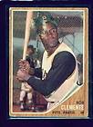 ROBERTO CLEMENTE 1962 Topps #10 Good Condition PITTSBURGH PIRATES 