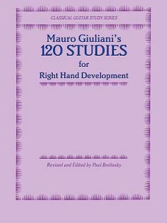 120 Studies for Right Hand Development by Mauro Giuliani 1983 