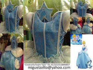 Cinderella Cenicienta Disney Princess fairy gown girl bride party 