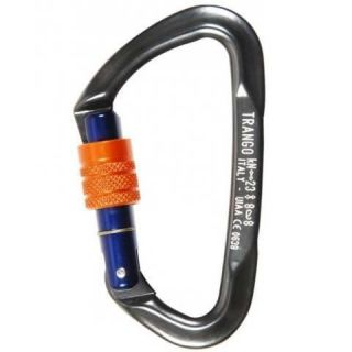 TRANGO SMOOTH KEYLOCK LOCKING CARABINER CLIMBING GEAR